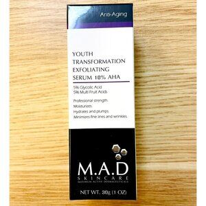 MAD Skincare Youth Transformation Exfoliating Serum 10 Percent AHA Full Size